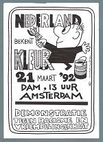 1992 NBK Demonstratie oprichting