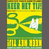 2002 Manifestatie Keer het Tij, Den Haag. Tekening Len Munnik