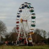 2005 Een reuzenrad bij het Naardermeer op de succesvolle